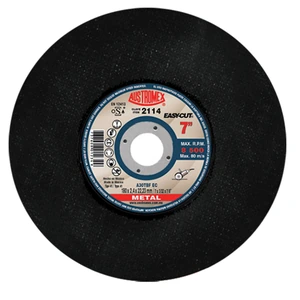 Disco abrasivo para corte de metal y uso general de 180 x 2.4 x 22.23 mm
