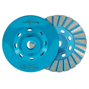 AUSTROMEX-2122 / 2122 Copa de diamante de 100 x M14 mm para desbaste de granito, mármol y concreto.