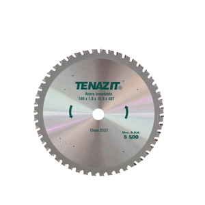 AUSTROMEX-2137 / 2137 Sierra para corte de acero inoxidable de 180 x 1.8 x 15.9-DM mm