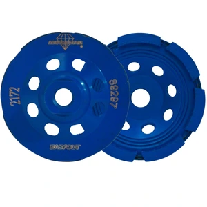 AUSTROMEX-2172 / 2172 Copa de diamante de 100 x M14-2 mm para desbaste de mármol, concreto y bloque no abrasivo