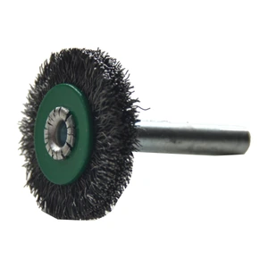 AUSTROMEX-2193 / 2193 Cepillo con vástago de 30 x 6 x 6.4 mm para limpieza de superficies metálicas y remoción de soldadura, corrosión, fundición, plástico y cualquier adherencia