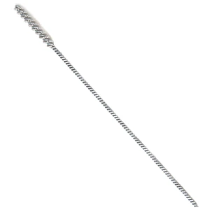 AUSTROMEX-2206 / 2206 Cepillo Interior de 3.2 x 25 x 125 mm para limpieza y pulido de interiores de tuberías y agujeros de superficie metálica, aluminio y bronce