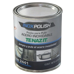 Pasta abrasiva para pulido de acero inoxidable de 470 ml