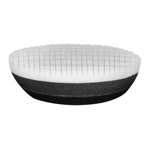 Esponja blanca para limpieza y pulido automotriz de 135 x 25 mm