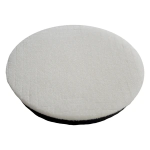 Esponja blanca para limpieza y pulido automotriz de 160 x 25 mm