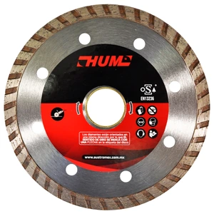 AUSTROMEX-2557 / 2557 Disco de diamante de 115 x 1.9 x 22.23 mm para corte de granito y mármol