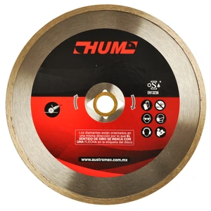 AUSTROMEX-2559 / 2559 Disco de diamante de 180 x 2.3 x 22.23 mm para corte de granito y mármol