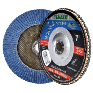 AUSTROMEX-2646 / 2646 Disco lam de 180 x 22.23 mm - grano 60 para desbaste.