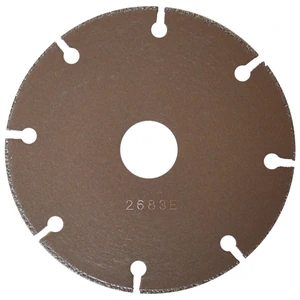 Disco de diamante de 115 x 1.3 x 22.23 mm para corte de fundición, hierro dúctil, acero al carbón, tubos, perfiles y barra