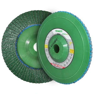 AUSTROMEX-2690 / 2690 Disco lam ecológico de 180 x 22.23 mm - grano 40 para desbaste de cordones de soldadura de acero al carbón e inoxidable.