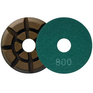 Pad de diamante de 80 x 10 mm para pulido de pisos de