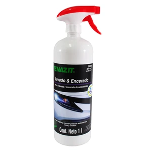 Producto ecológico para el lavado y encerado de automóviles sin utilizar agua.