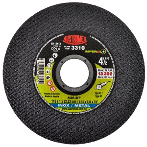 Disco para corte de inox y metal de