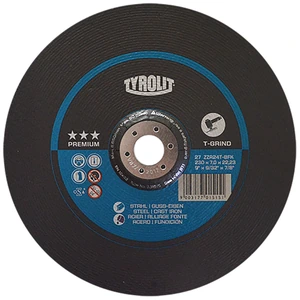 Disco abrasivo para desbaste de hierro