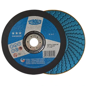 Disco abrasivo para desbaste de acero y acero inoxidable de 178 x 22.23 mm