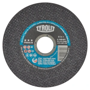 AUSTROMEX-4260 / 4260 Disco abrasivo para corte de acero al carbón y acero inoxidable de 115 x 1.2 x 22.23 mm