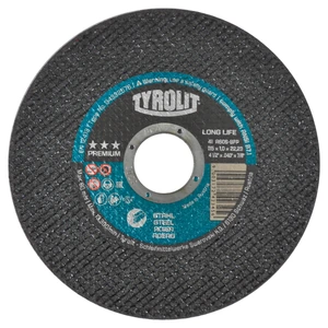 AUSTROMEX-4266 / 4266 Disco abrasivo para corte de acero al carbón de 115 x 1 x 22.23 mm