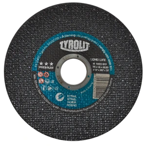 AUSTROMEX-4268 / 4268 Disco abrasivo para corte de acero al carbón de 115 x 1.6 x 22.23 mm