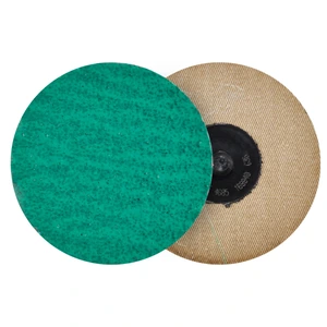 Disco de lija de cambio rápido (ROL-OK), de zirconio verde TUZ2Y -