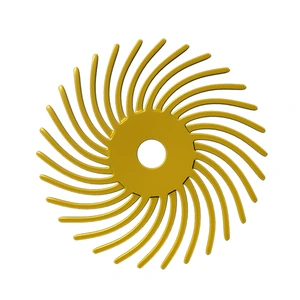 Disco radial termoplástico de óxido de aluminio grano