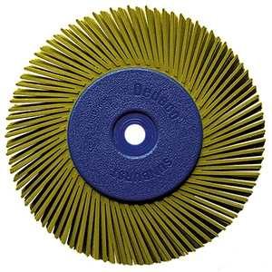 Rueda Radial Termoplástical de óxido de aluminio - grano 80, de 150 x 12.7 x 25.4 mm