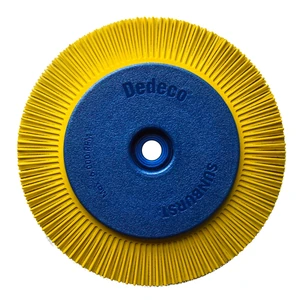 Rueda Radial Termoplástica de óxido de aluminio - grano 80, de 200 x 25.4 mm