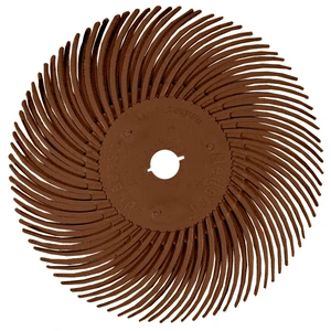 Disco radial termoplástico de 100 x 9.5 mm de óxido de aluminio, grano