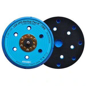 AUSTROMEX-4929 / 4929 Respaldo para montar discos de lija de 6" en lijadora Rotoorbital 2511 o 2518 de 152 mm