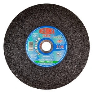 Disco abrasivo para corte de piedra, azulejo, mármol y concreto de 250 x 3.5 x 25.40 mm