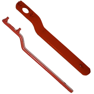 Llave múltiple para adaptadores para apretar o aflojar las tuercas de los adaptadores, tanto de discos tipo 27 como de discos planos de 35-5 mm