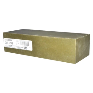 Ladrillo abrasivo para pulir pisos de mármol, granito y piedra natural en general de 200 x 75 x 50 mm