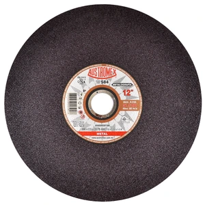 Disco abrasivo para corte de pruebas metalográficas de 300 x 2.5 x 31.75 mm