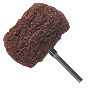 Esfera de fibra montada de oxido de aluminio grano medio de 38 x 25 x 3.2 mm