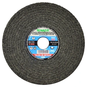 Rueda convo de carburo de silicio medio de 150 x 25.4 x 25.4 mm