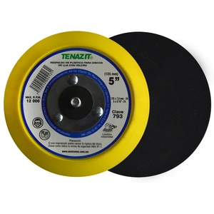 AUSTROMEX-793 / 793 Respaldo para montar discos de lija de 5" de 125 x 7.9-24 RESPALD mm