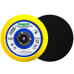 AUSTROMEX-799 / 799 Respaldo para montar discos de lija de 6" de 150 x 7.9-24 mm