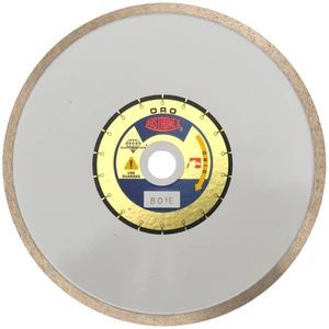 Disco de diamante de 200 x 1.6 x 15.9 mm para corte de loseta cerámica, porcelanato, azulejo, mosaico y obsidiana