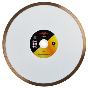 Disco de diamante de 254 x 1.6 x 15.88 mm para corte de loseta cerámica, porcelanato, azulejo, mosaico y obsidiana
