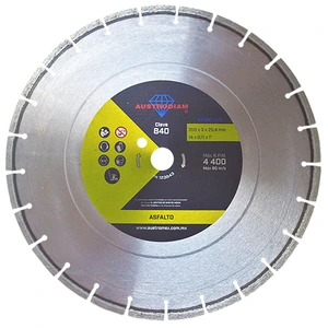 Disco de diamante de para corte de asfalto y concreto verde