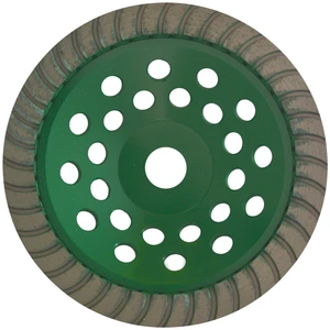 Copa de diamante de 178 x 22.23 mm para desbaste de granito, mármol duro y resinas epóxicas muy duras