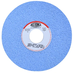 AUSTROMEX-912 / 912 Rueda Abrasiva para afilado y rectificado de acero de 180 x 13 x 31.75 mm