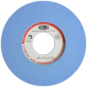 Rueda Abrasiva para afilado y rectificado de acero de 300 x 50 x 76.20 mm