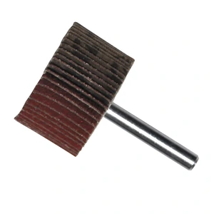 AUSTROMEX-922 / 922 Rueda flap con vástago de cerámico, grano 80, de 40 x 25 x 6.4 mm