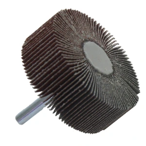 AUSTROMEX-953 / 953 Rueda flap con vástago de óxido de aluminio, grano 60, de 65 x 25 x 6.4 mm