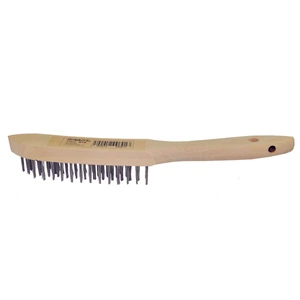 AUSTROMEX-970 / 970 Cepillo manual de 290 x 35 mm para limpieza manual de superficies de acero inoxidable y remoción de soldadura, corrosión, fundición, plástico y cualquier adherencia