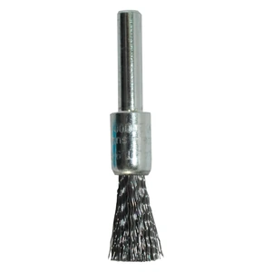 AUSTROMEX-971 / 971 Cepillo tipo brocha ondulado con vástago de 12 x 0.20 x 6.4 mm para limpieza de superficies metálicas y remoción de soldadura, barniz, plástico y cualquier imperfección