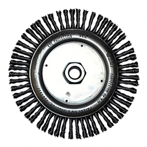 AUSTROMEX-985 / 985 Cepillo circular trenzado de 175 x 0.508 x MR mm para limpieza de superficies metálicas y remoción de soldadura, pintura, corrosión, fundición y cualquier adherencia