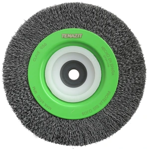AUSTROMEX-986 / 986 Cepillo circular ondulado de 150 x 0.356 x ME mm para limpieza de superficies metálicas y remoción de soldadura, pintura, corrosión, fundición y cualquier adherencia