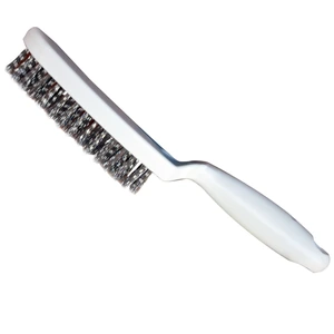 AUSTROMEX-992 / 992 Cepillo manual de 285 x 25 mm para limpieza manual de superficies de acero inoxidable y remoción de soldadura, corrosión, fundición, plástico y cualquier adherencia