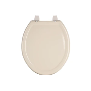40242 / AWC-35H Asiento redondo ligero con tapa para WC, hueso, FOSET BASIC